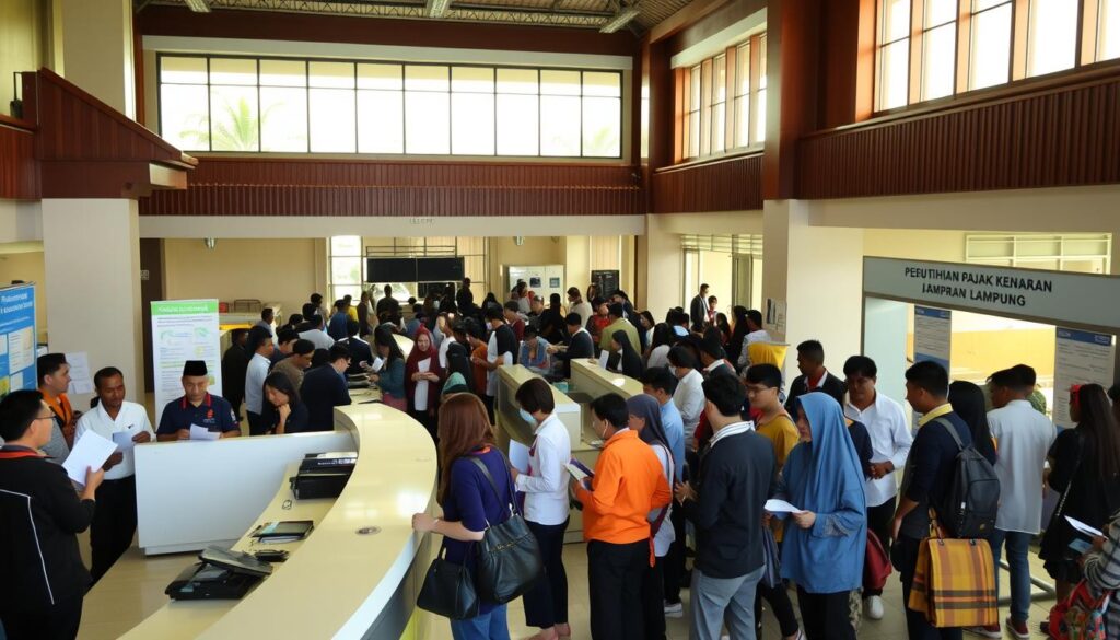 Pemutihan pajak kendaraan Lampung