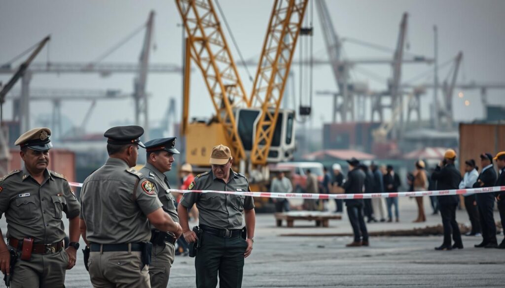 Polisi Blora Investigasi Insiden Lift Crane