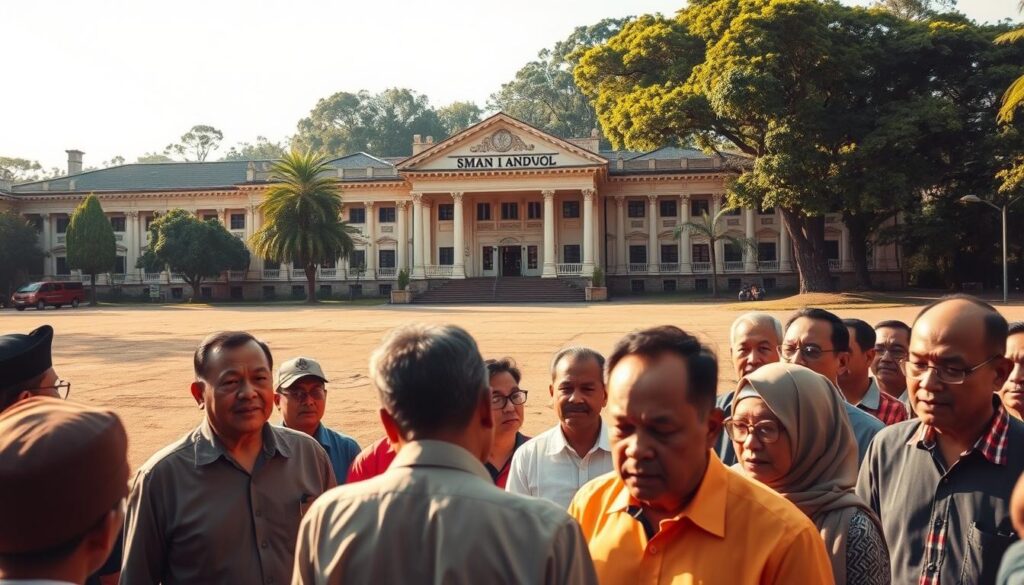 Sengketa Lahan SMAN 1 Bandung