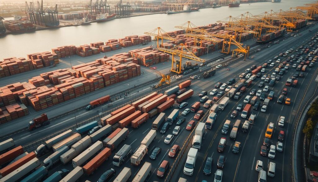 macet di Pelabuhan Priok