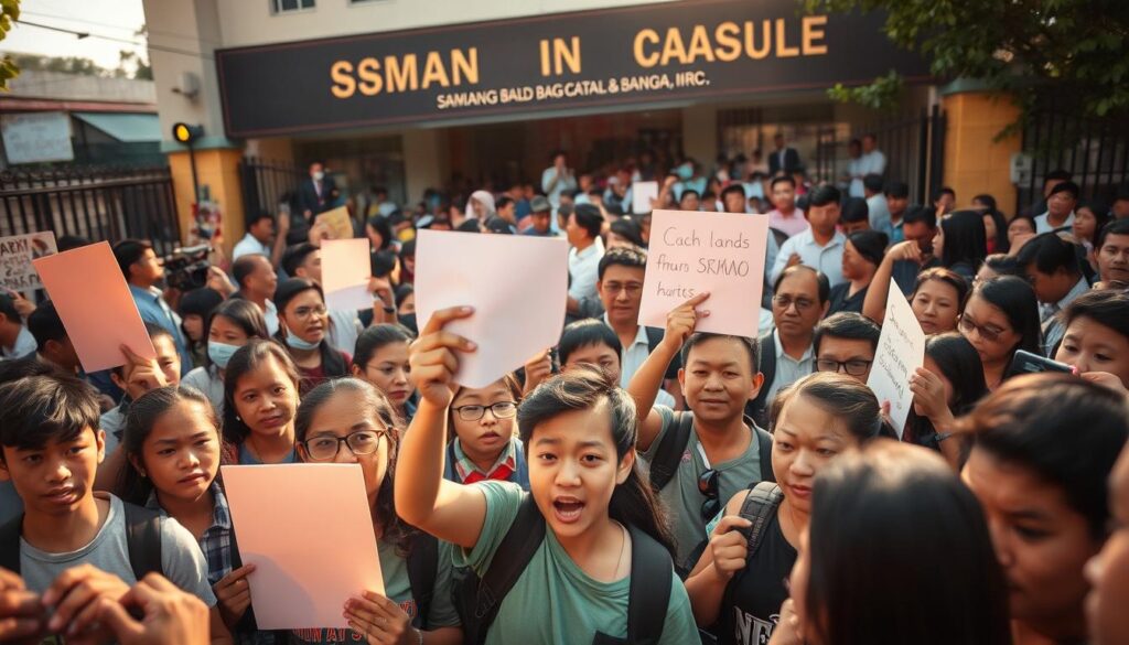 reaksi masyarakat SMAN 1 Bandung
