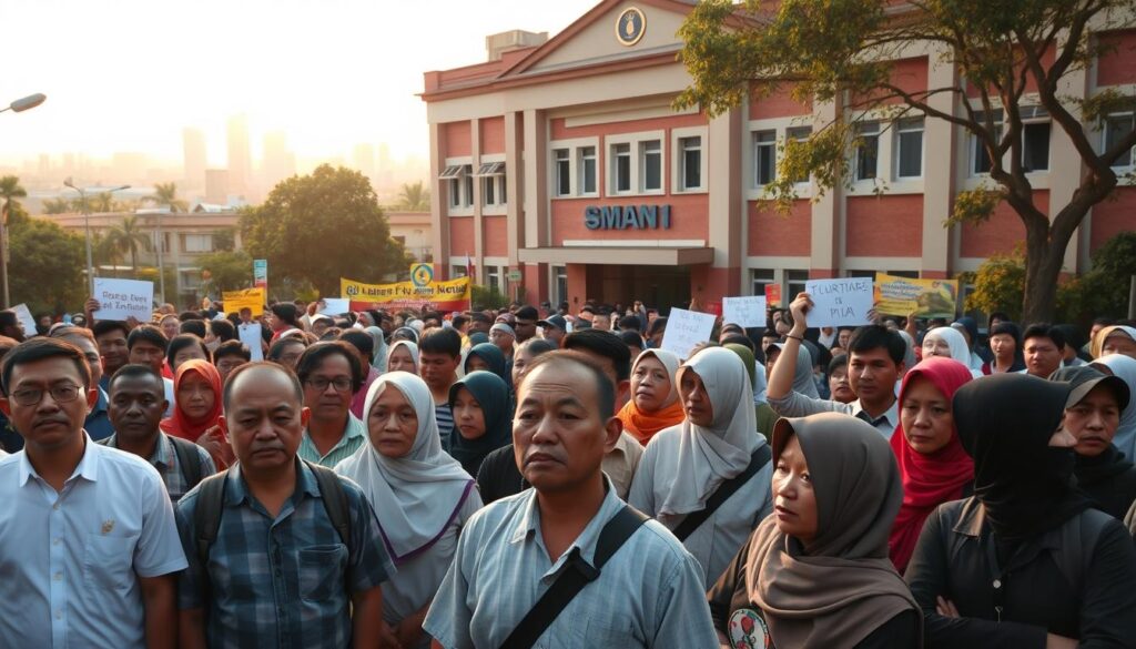 sengketa lahan sma 1 bandung